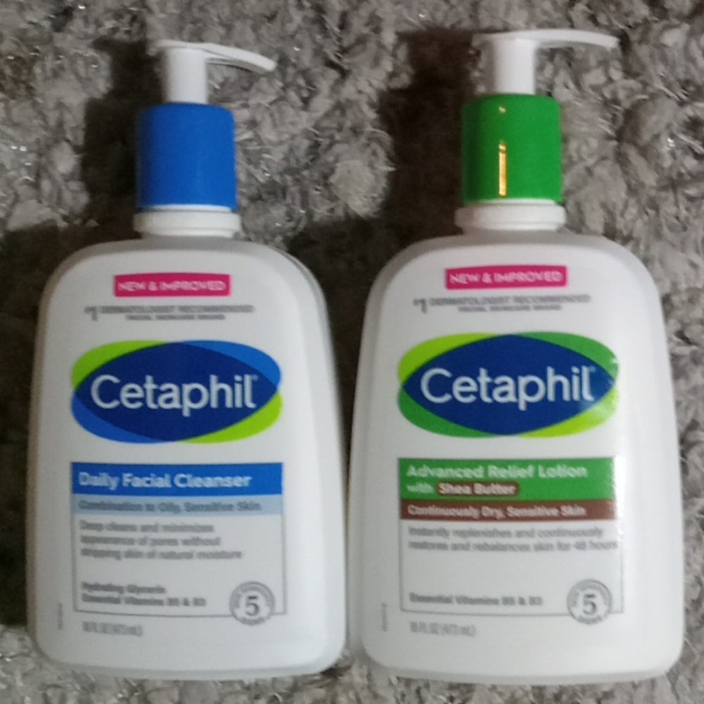 CETAPHIL DAILY CLEANSER & RELIEF LOTION
